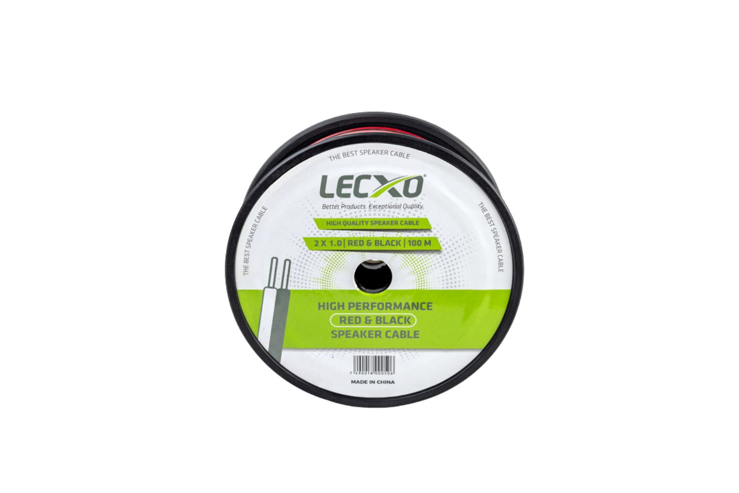 LEXCO Red & Black CCA 2x1.0mm