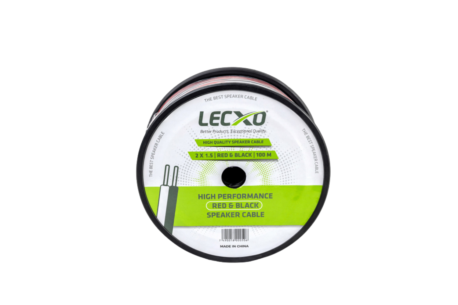 LECXO Red & Black CCA 2x1.5mm
