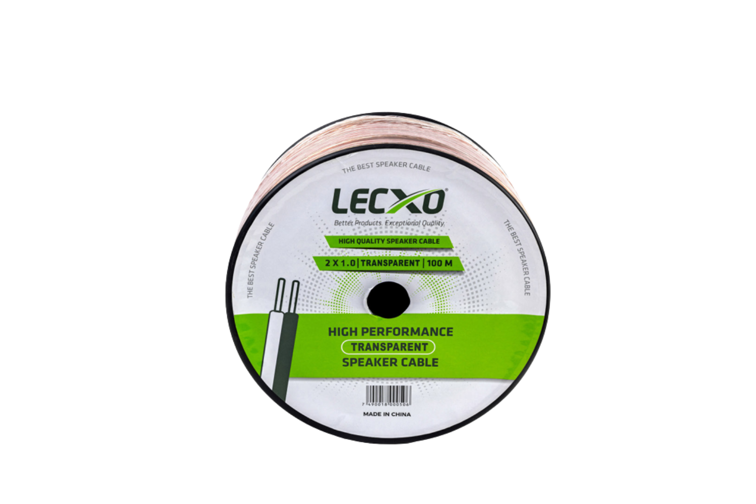 LECXO Transperent PVC 2x1.0mm